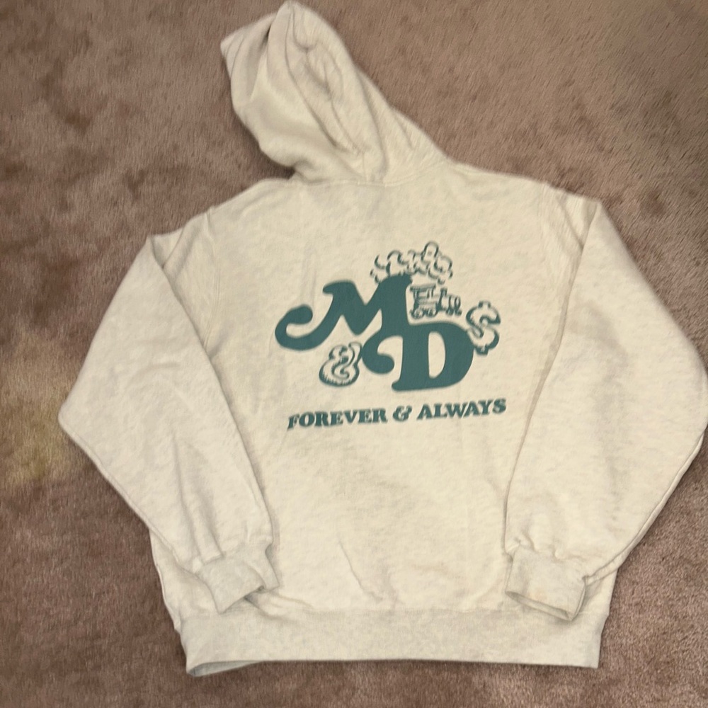 Madhappy Oatmeal Custom Meghan Trainor Full Zip Hoodie